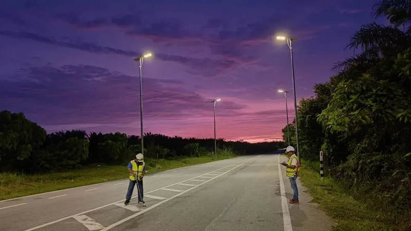 Solar Top Post Light Infrastructure
