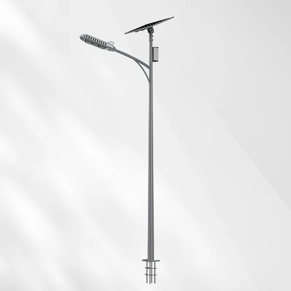 Commercial split solar street light for municipal road lighting