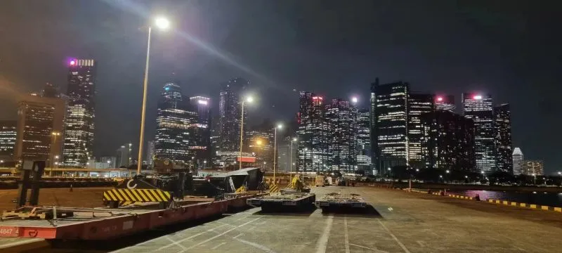 E-Able Power solar street light real-world application