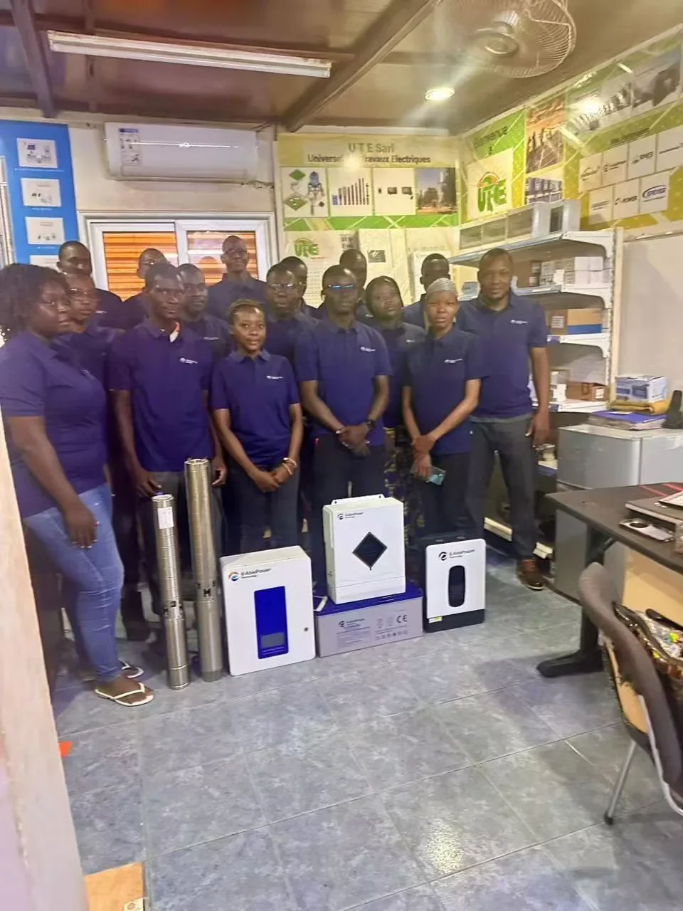 UTE partner store retail display