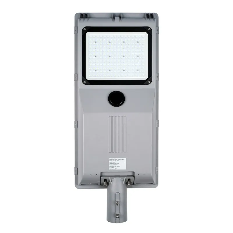 MiniRay LKL compact all-in-one solar street light pole-mounted application