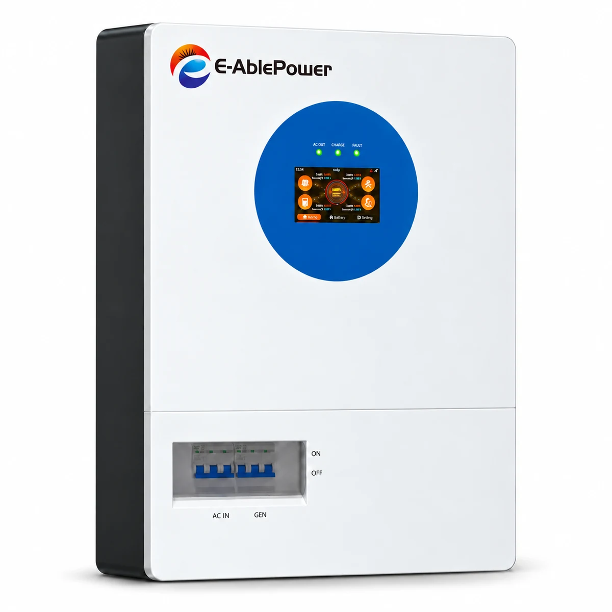 16kW Three-Phase Hybrid Inverter - left-front