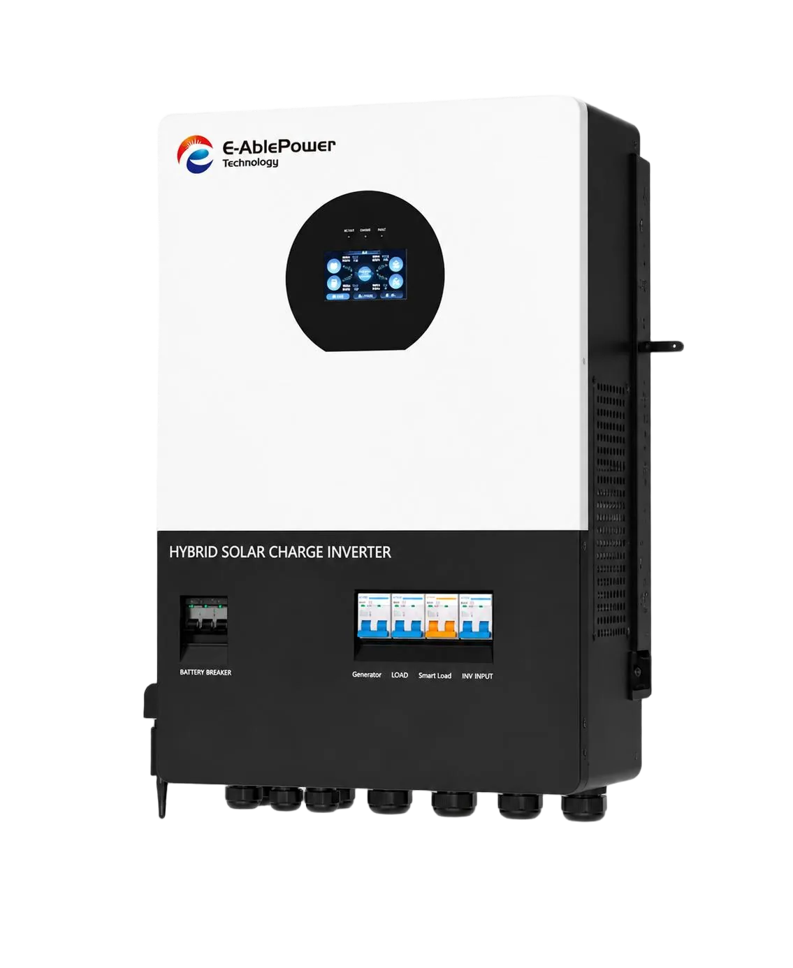 IP-Plus 12kW-P hybrid inverter dimensions view — UL1741
