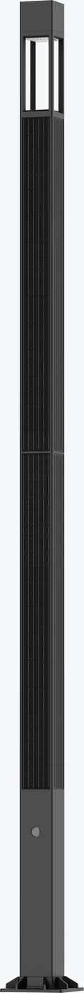 SOLVERT PILLAR A Vertical Solar Garden Light - 5.2 m