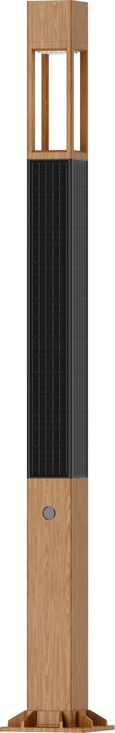 SOLVERT PILLAR A Vertical Solar Garden Light