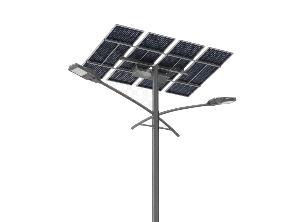 Split Solar Street Light - 7M Double Arms