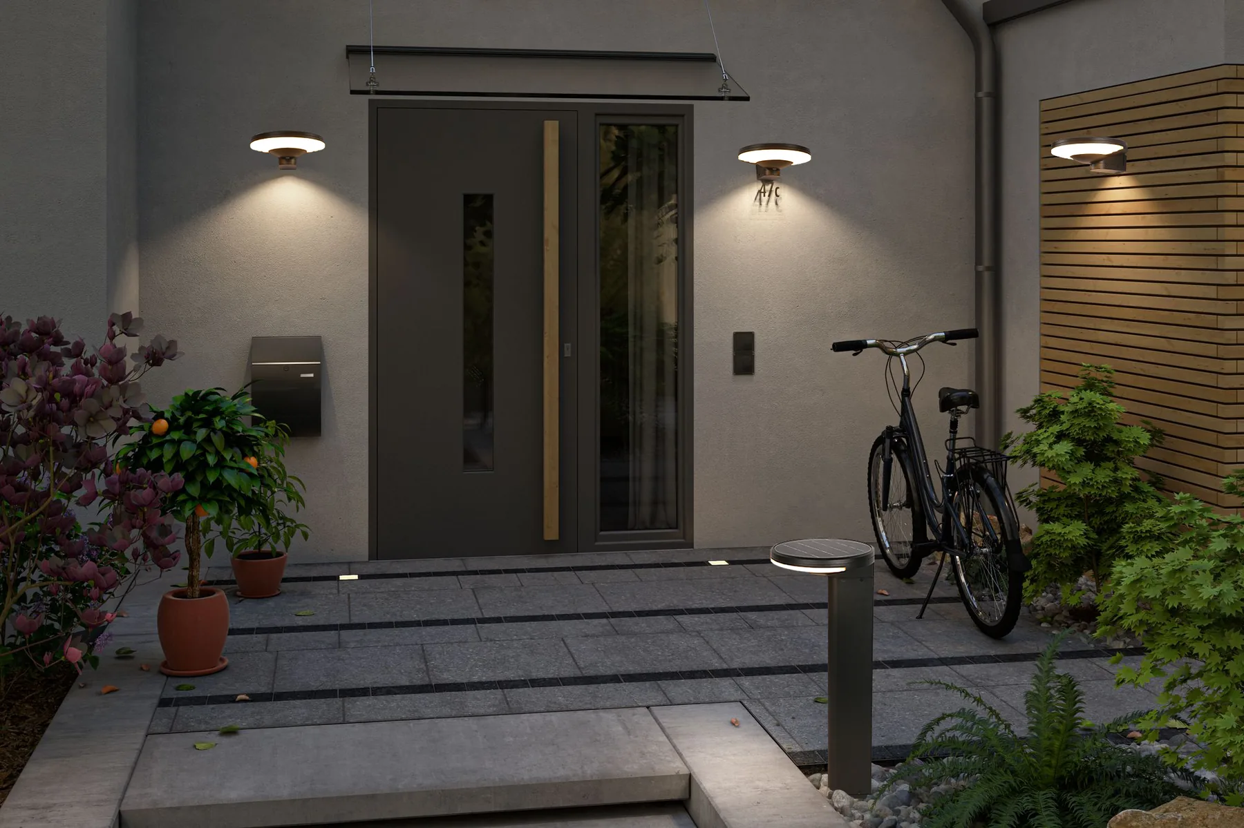 ZC-BD1008 Solar Wall Light