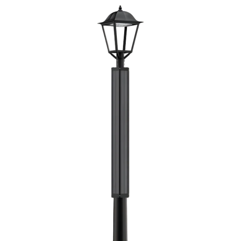 ZEUS 200W Vertical Solar Pole Garden Light