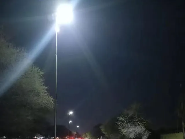E-Able Power solar street light installed for a municipal project
